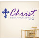 Christ The Way The Truth The Life Wall Decal