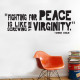 Fighting For Peace Wall Decal