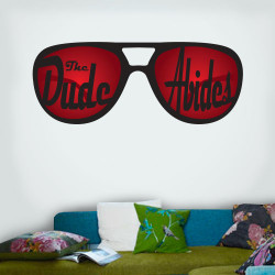 The Dude Abides Wall Decal