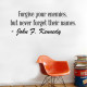 Forgive Your Enemies Wall Decal