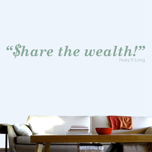 View ProductShare The Wealth Wall Decal