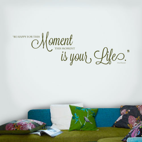View Product Be Happy For Wall Decal