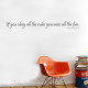 If You Obey Wall Decal