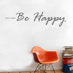 Dont Worry Be Happy Wall Decal