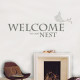 Welcome To Our Nest Wall Decal
