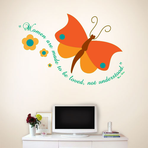 View ProductWomen Are Made To Be Loved Wall Decal