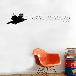The Boundries Which Divide Wall Decal