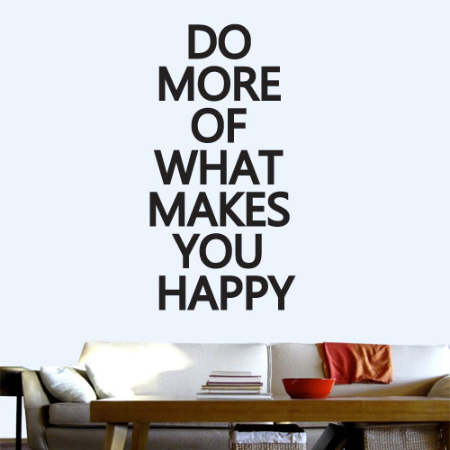 View Product Do More Of Wall Decal