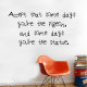 Accept That Some Days Wall Decal