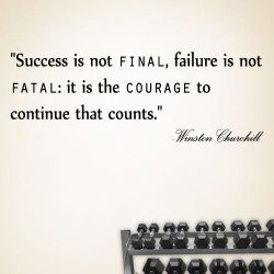Success Is Not Final