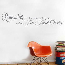 Remember If Wall Decal