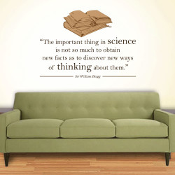 Science New Facts Wall Decal