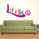 Let It Be Wall Decal