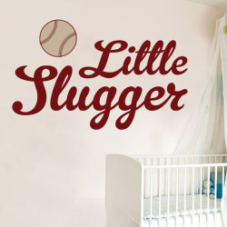 Little Slugger Wall Decal