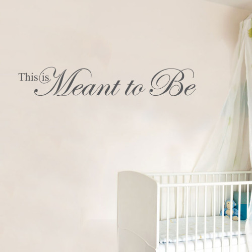 View ProductThis Is Meant To Be Wall Decal