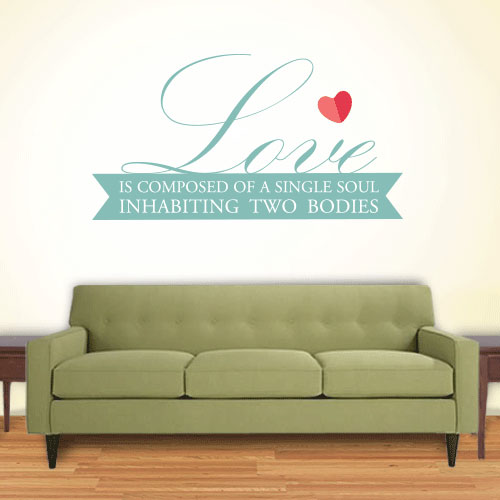 View ProductLove Two Souls Wall Decal