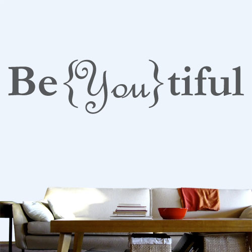 View ProductBe You Tiful Wall Decal