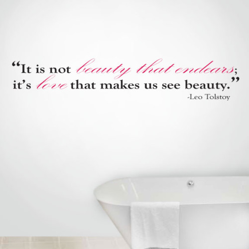View ProductLove Beauty Wall Decal