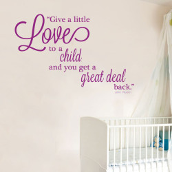 Give A Little Wall Decal