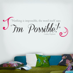 Im Possible Wall Decal