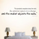 The Pessimist Complains Wall Decal