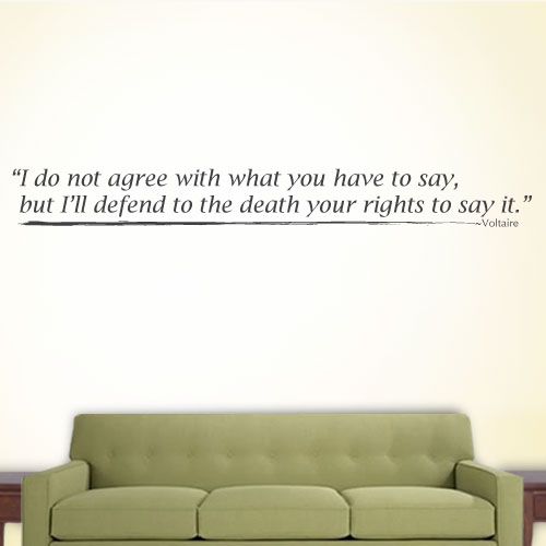 View ProductI Do Not Agree Wall Decal