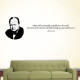 Man Will Occasionally Wall Decal