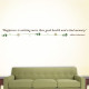 Happiness Bad Memory Wall Decal