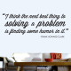 Solving A Problem Wall Decal