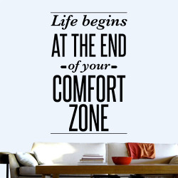 Life Begins Wall Decal