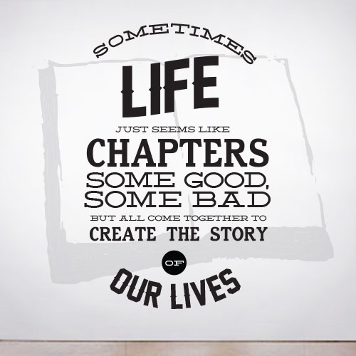 View ProductChapters of Life Wall Decal