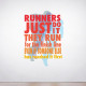 Runners Just Do It Wall Decal