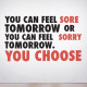Sore or Sorry Wall Decal