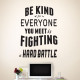 Be Kind Wall Decal