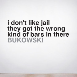 I don't Like Jail Wall Decal