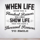 A Thousand Reasons to Smile Wall Decal