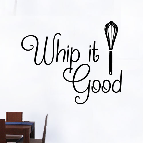 View Product Whip It Good Wall Decal