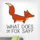 What Does The Fox Say Wall Decal