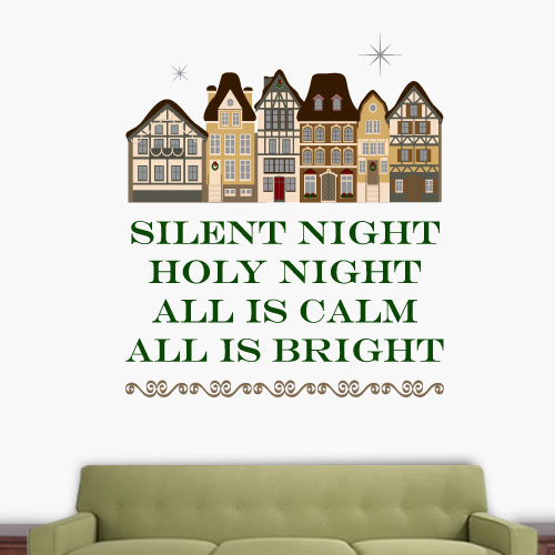 View ProductSilent Night Wall Decal