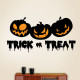 Trick Or Treat Pumpkins Wall Decal