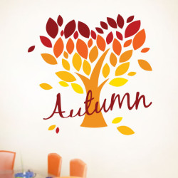 Autumn Tree Wall Decal