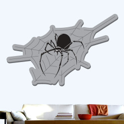 Spider Web Wall Decal