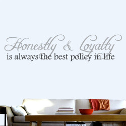 Honesty and Loyalty