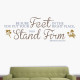 Stand Firm Wall Decal