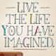 Life You Imagined Wall Decal