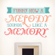Melody Sounds Like A Memory Wall Decal