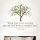 Touch Of Nature Wall Decal