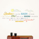Kinds Of Good Weather Wall Decal