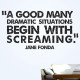 Many Situations Begin With Screaming Wall Decal