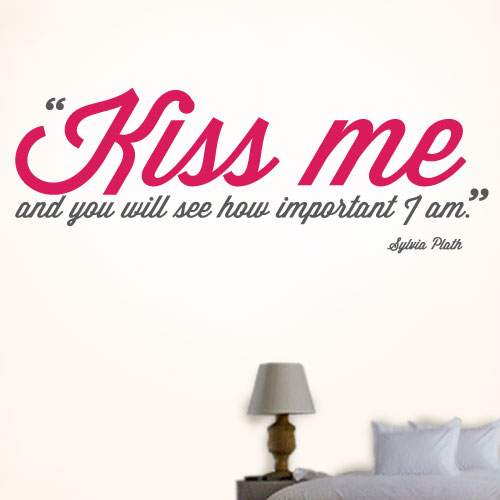 View ProductKiss Me Wall Decal